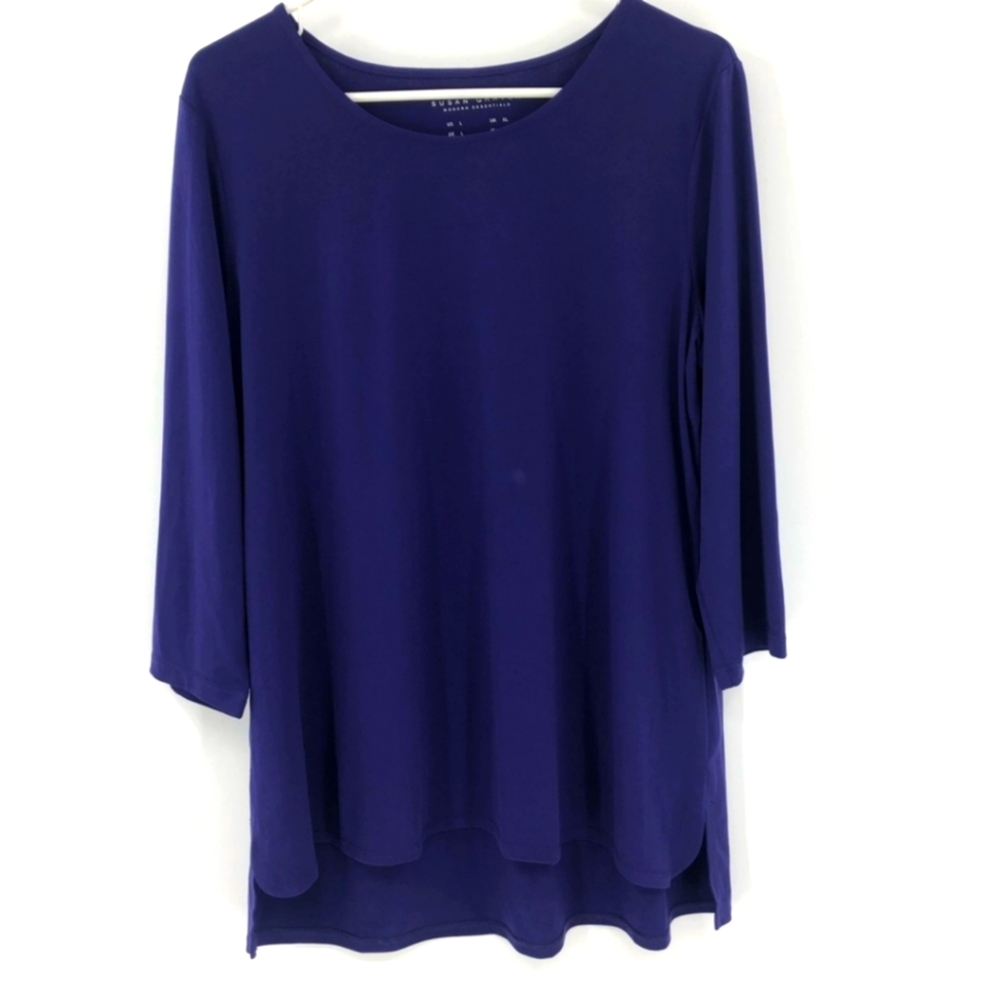 Susan Graver liquid knit top
